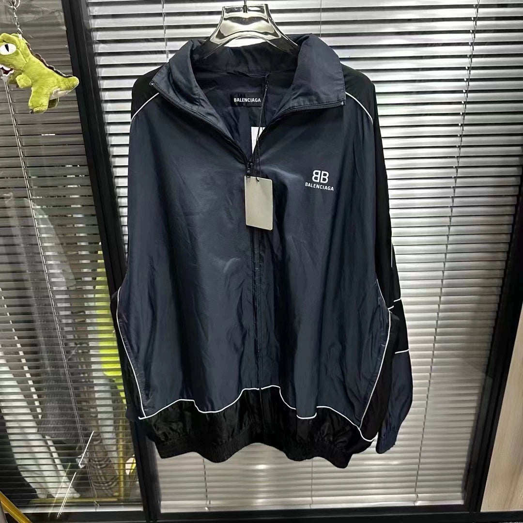 Balenciaga Double B Spliced Jacket