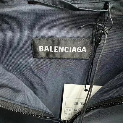 Balenciaga Double B Spliced Jacket