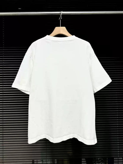 Balenciaga Crown Wheat Ear Lock Short Sleeve