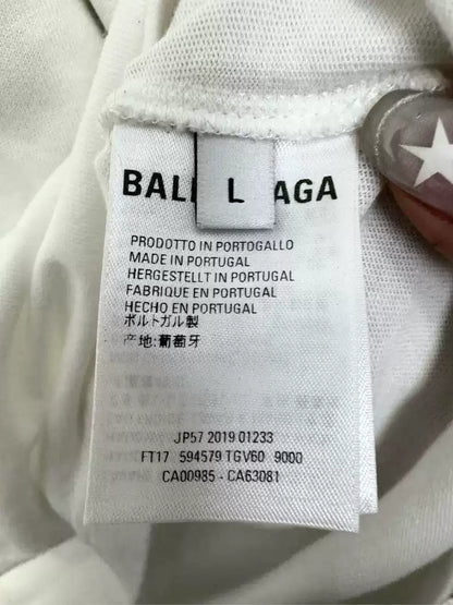 Balenciaga Crown Wheat Ear Lock Short Sleeve