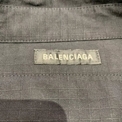 Balenciaga 3B Embroidered Logo Racing Shirt Short Sleeve