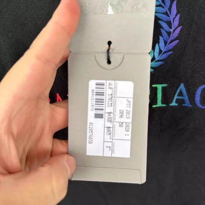 Balenciaga Rainbow Wheat Ear Short Sleeve