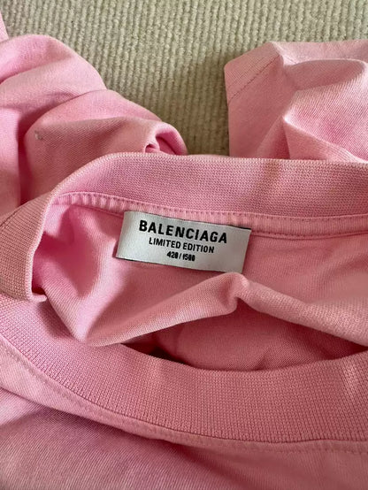 Balenciaga Pink Exclusive Short Sleeves