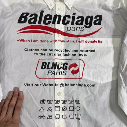 Balenciaga fake two shirts