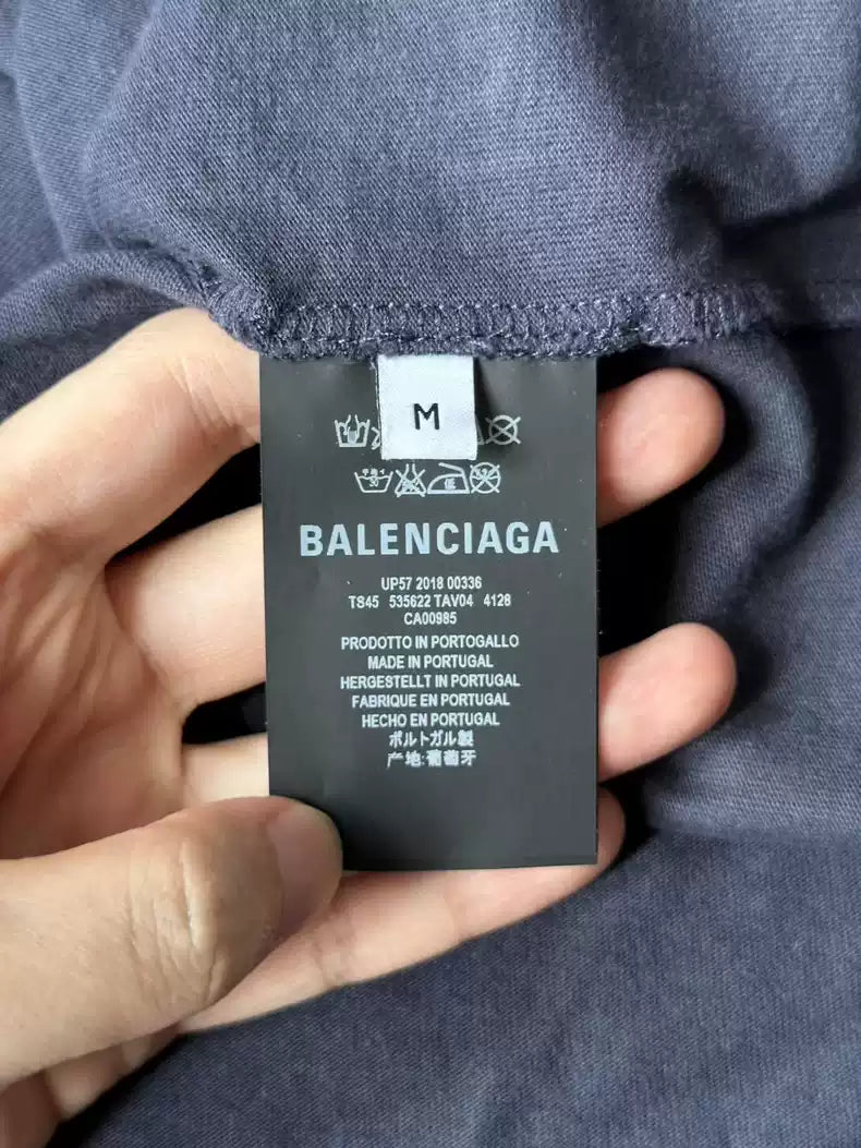 Balenciaga wheat ear short sleeved