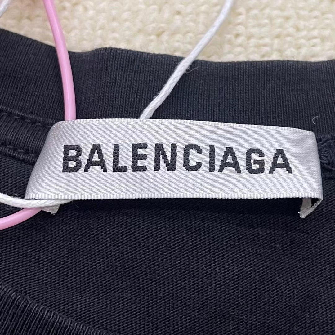 Balenciaga wheat ear short sleeved