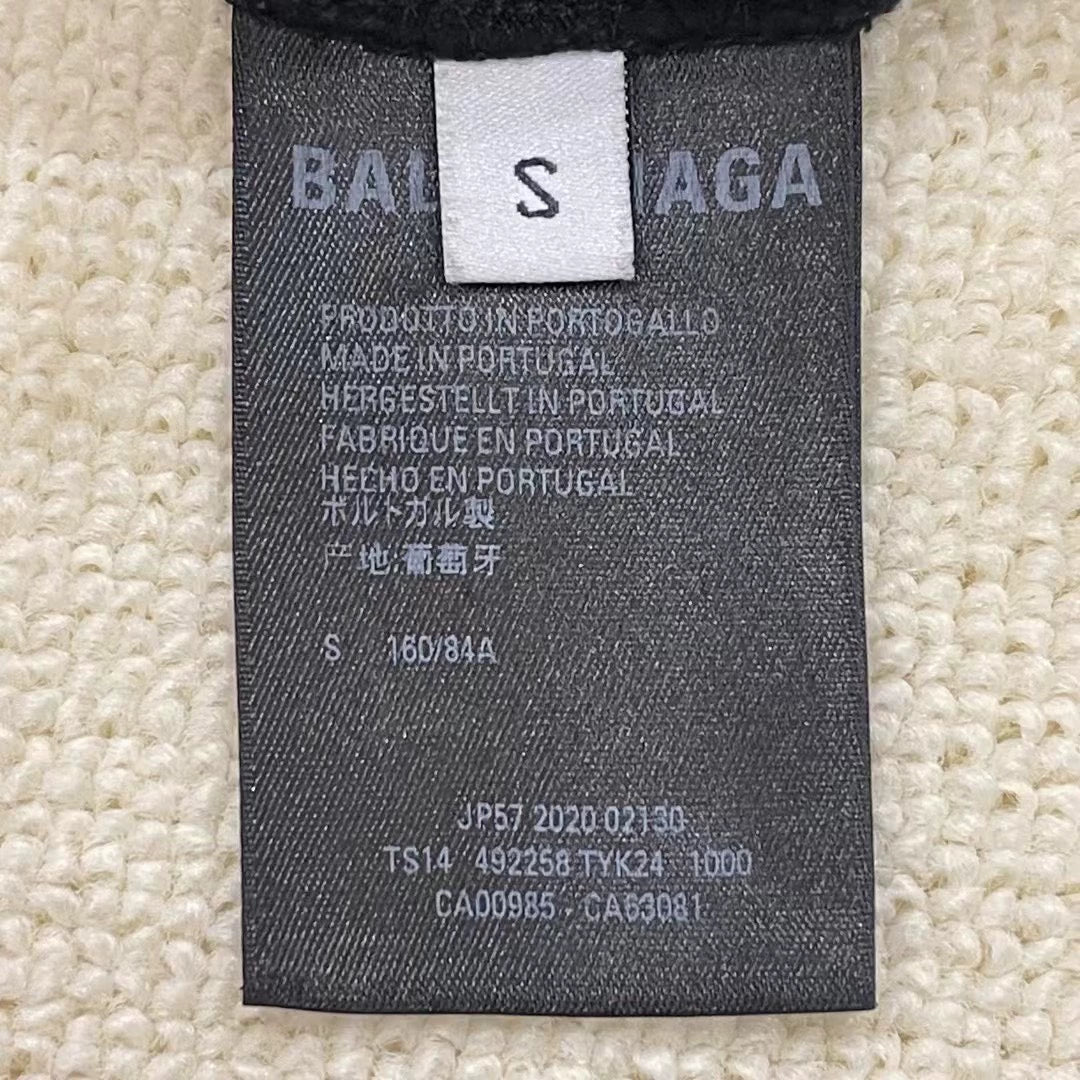 Balenciaga wheat ear short sleeved