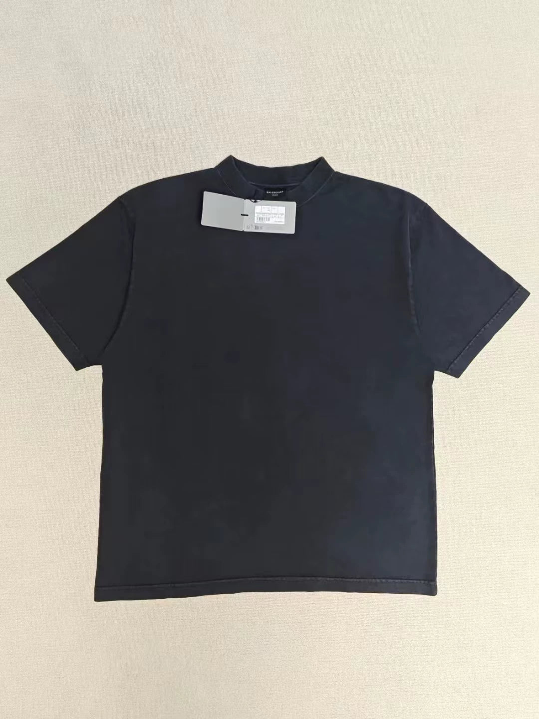 Balenciaga 24ss Totem Graffiti Washed and Used Short Sleeve T-shirt