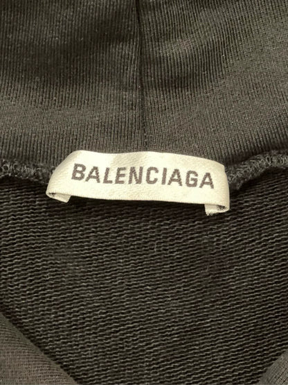 Balenciaga Black Mastercard Zipper Jacket