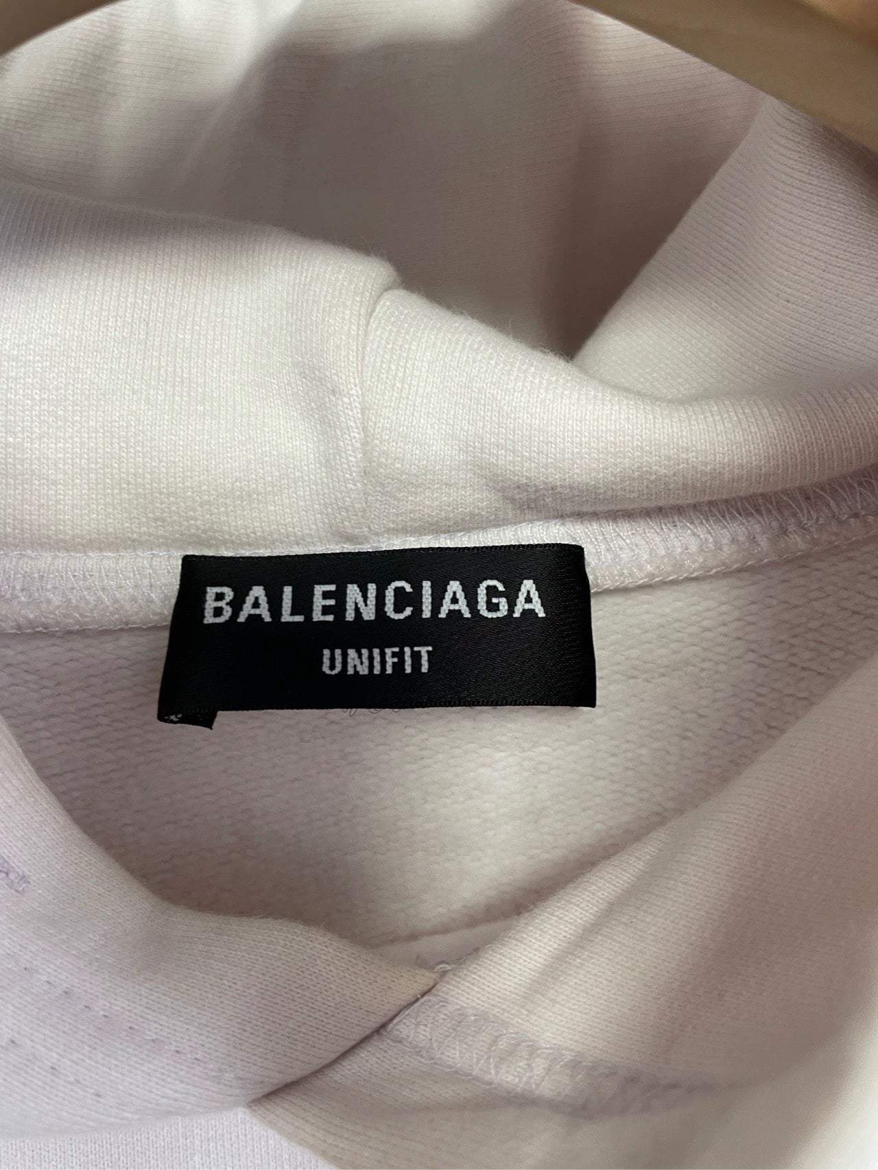 Balenciaga Delete Line Letter Logo Loose Hoodie