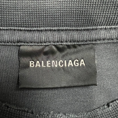 Balenciaga Tape Back Double B Short Sleeve