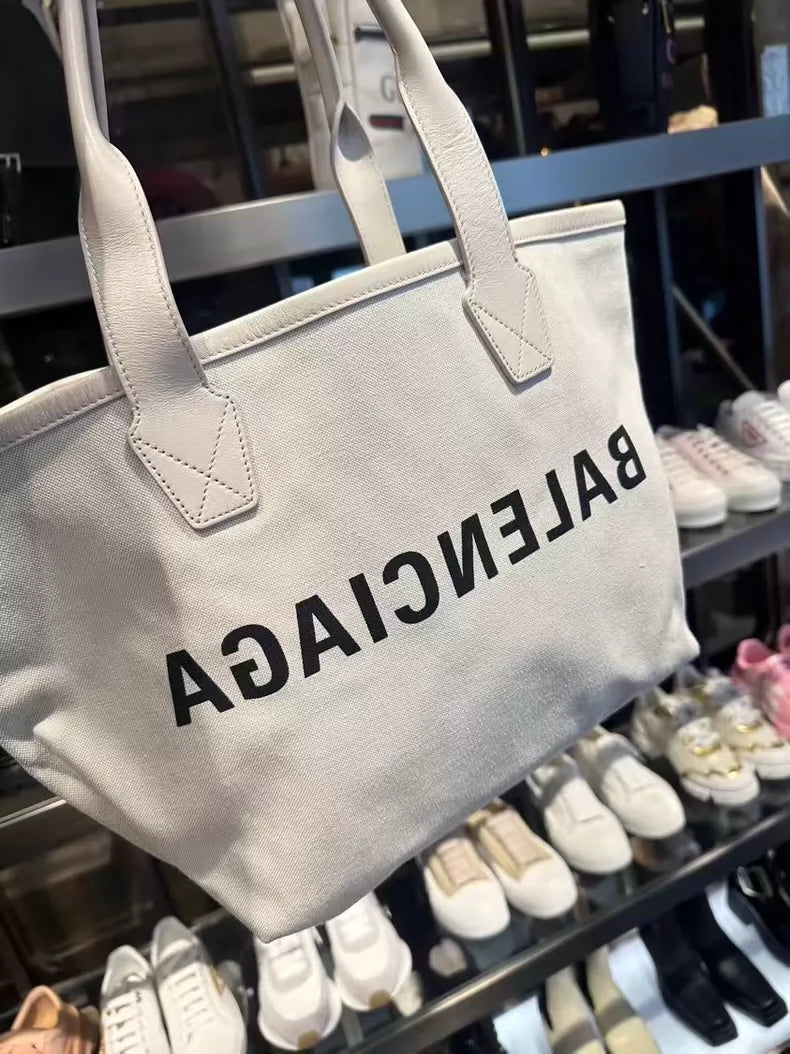 BALENCIAGA Jumbo Tote LOGO canvas bag-zp
