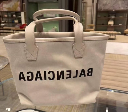BALENCIAGA Jumbo Tote LOGO canvas bag-zp
