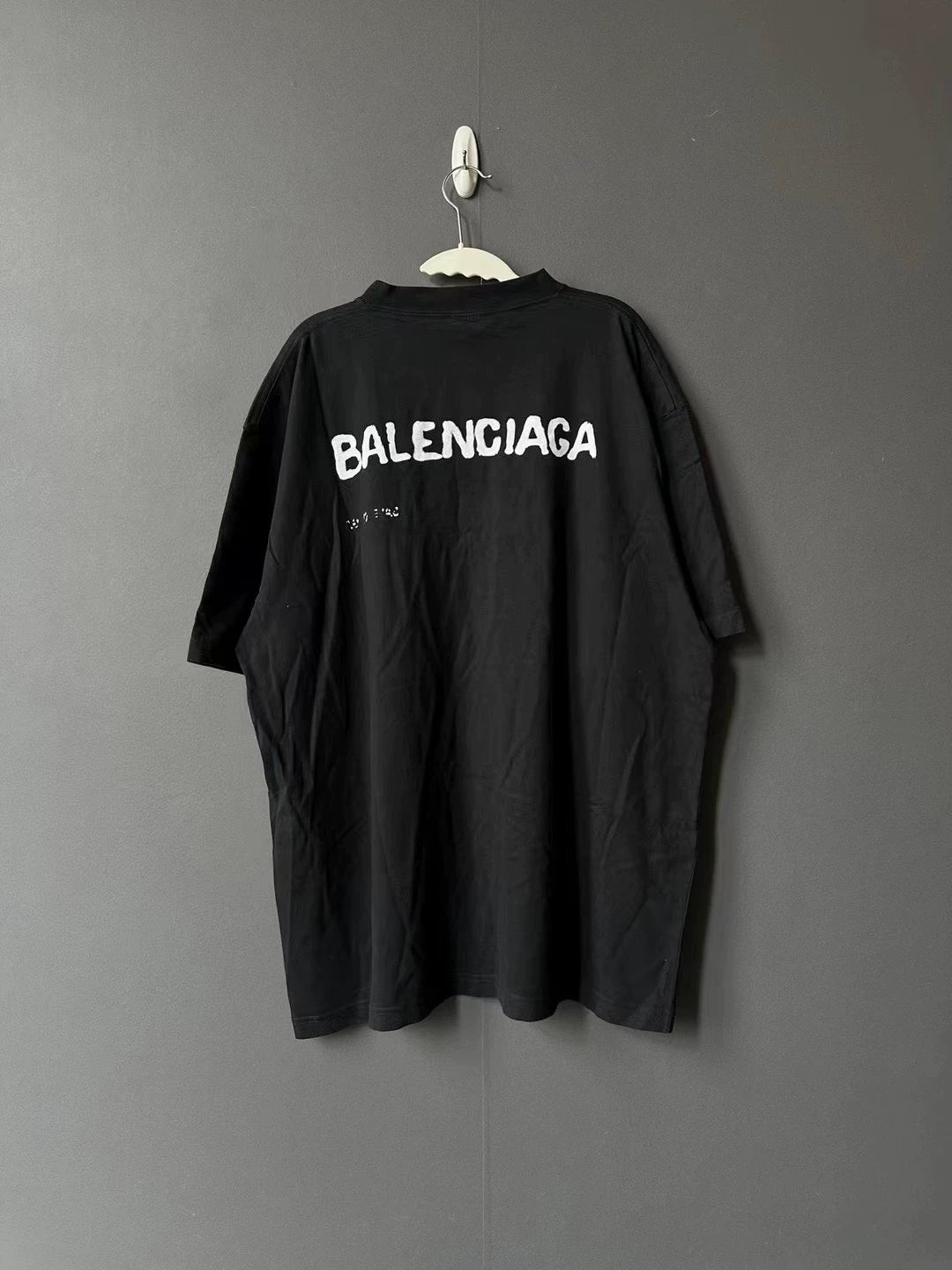 Balenciaga graffiti short sleeved shirt