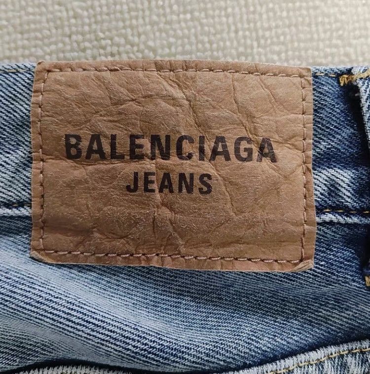 Balenciaga 23fw Micro Horn Blue Jeans - DMC