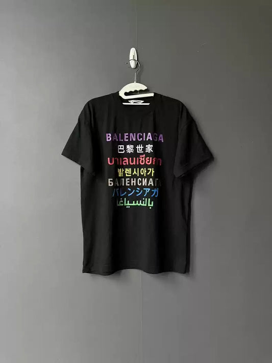 Balenciaga Seven Language Short Sleeves