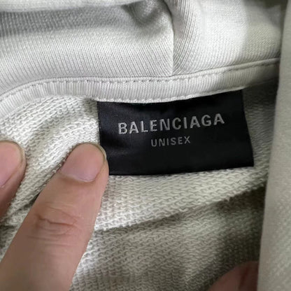 Balenciaga new adhesive tape wave hoodie