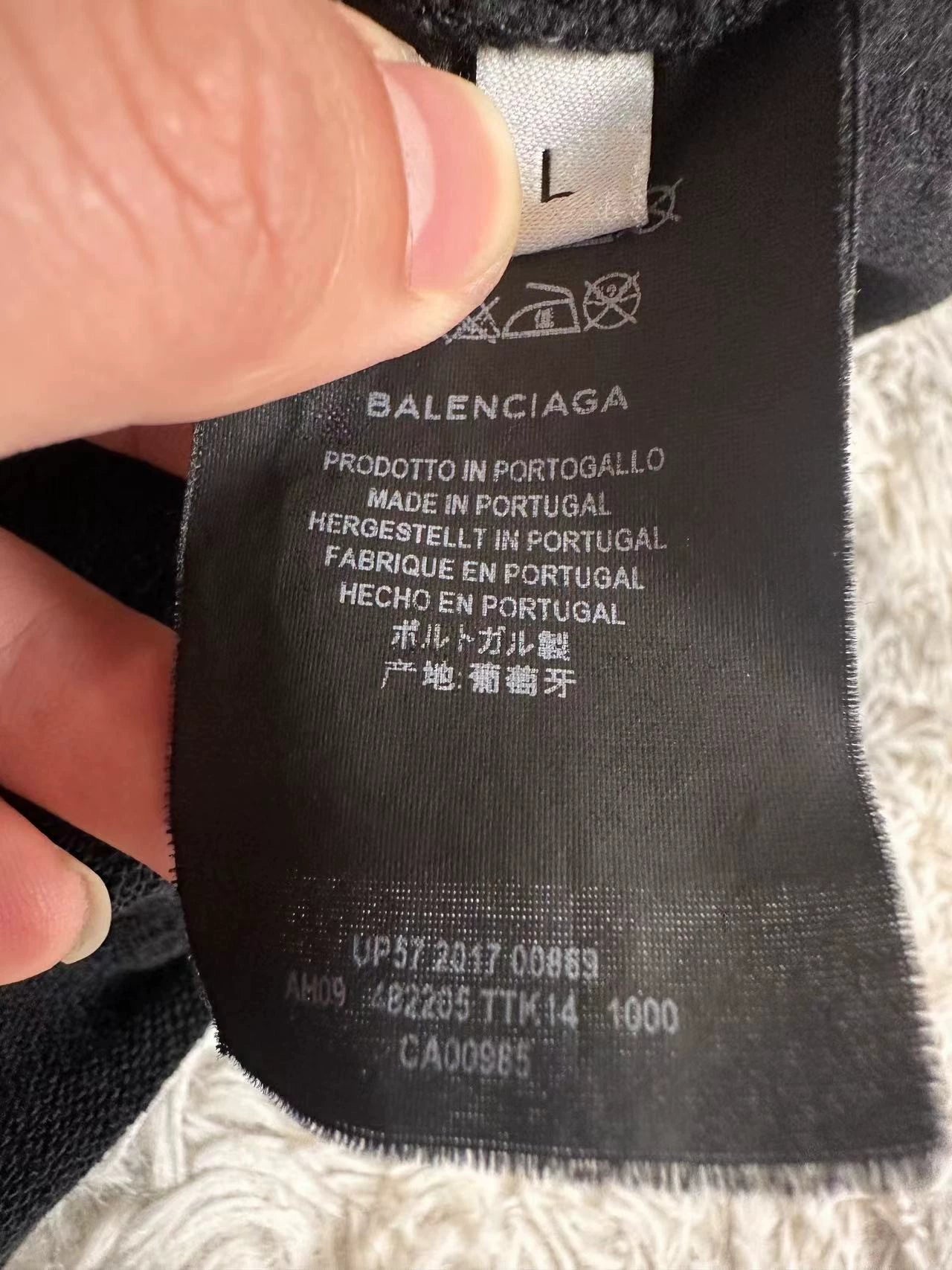 Balenciaga Letter Logo Hoodie