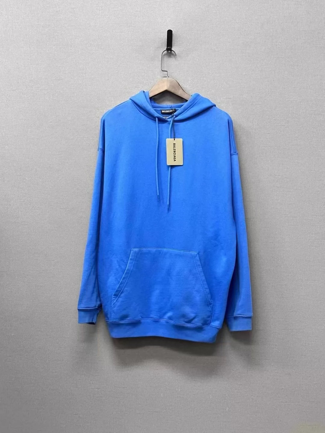 Balenciaga Blue Back Logo Hoodie