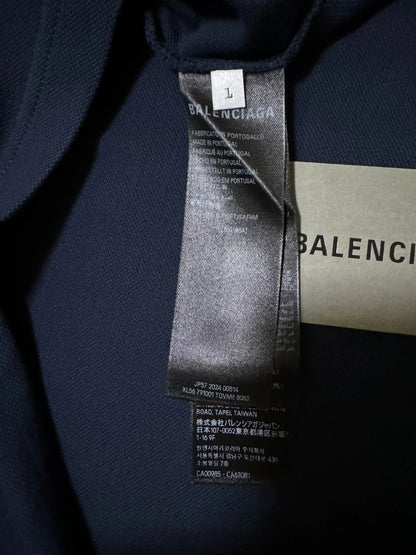 Balenciaga Autumn 24fall Racing Polo Short Sleeves