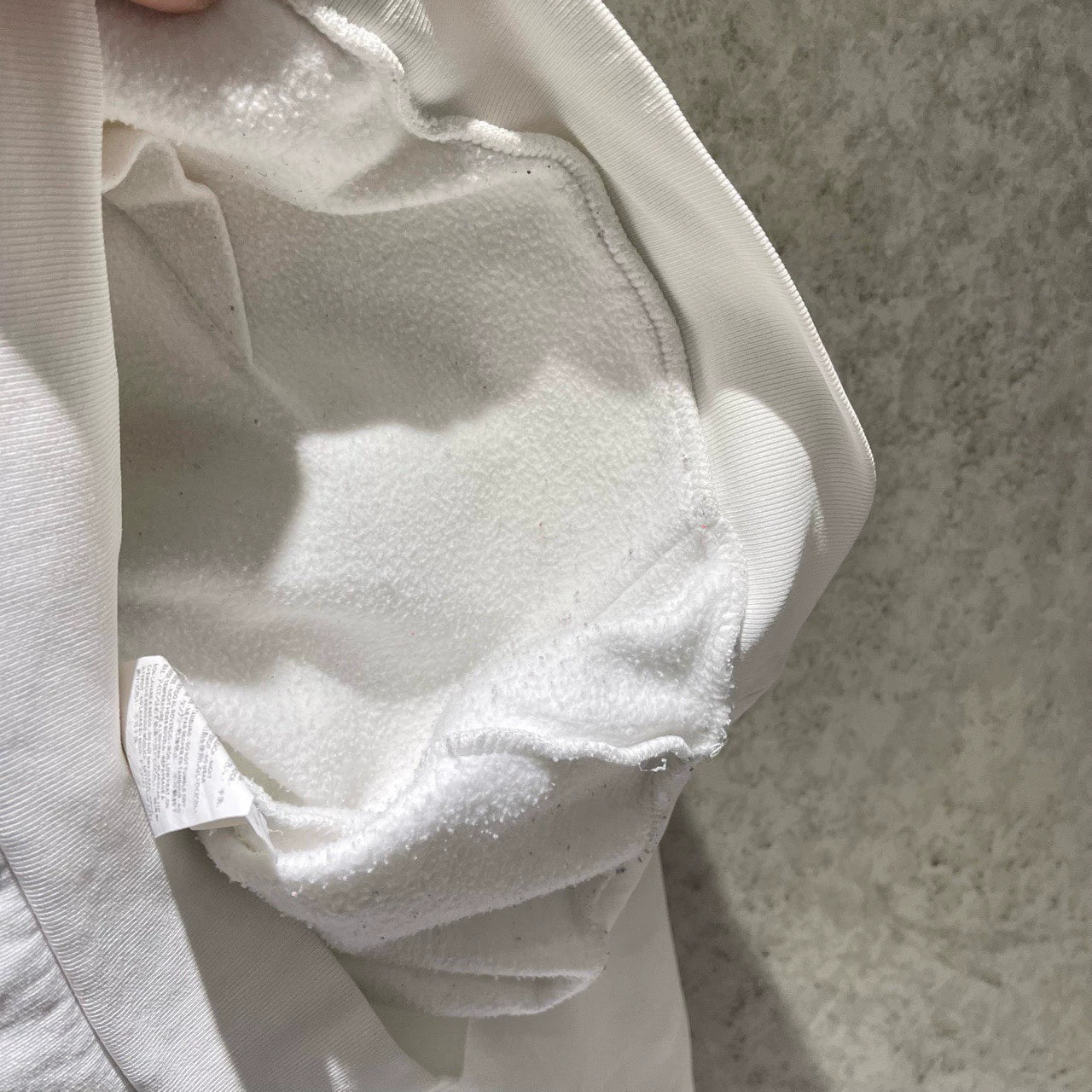 Balenciaga Double B Letter White Hoodie