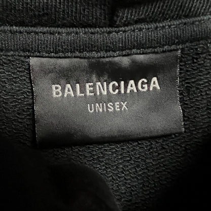 Balenciaga mud dyed Sanskrit zipper hoodie