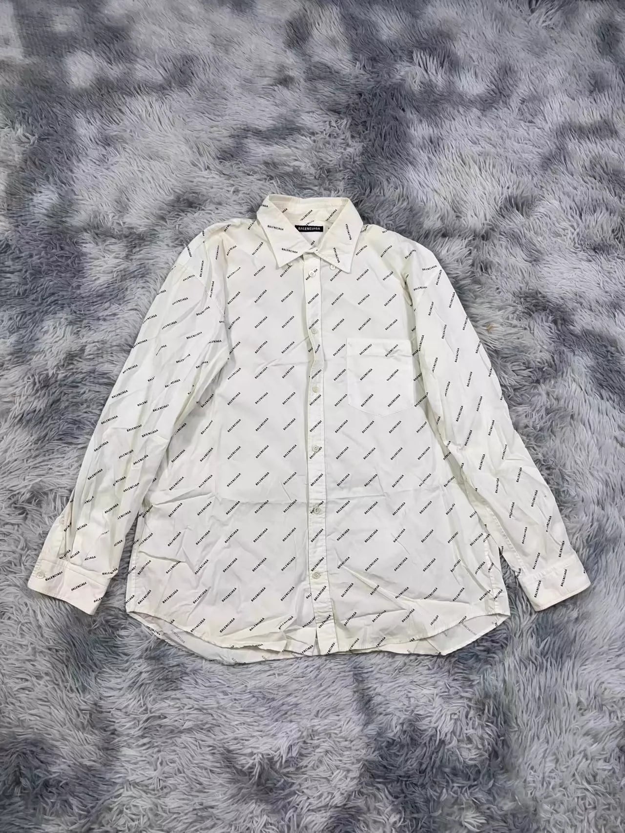 Balenciaga full printed shirt