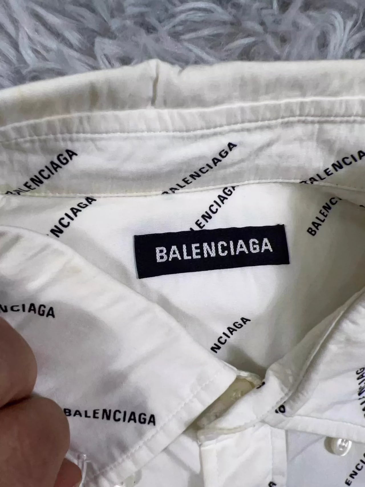 Balenciaga full printed shirt