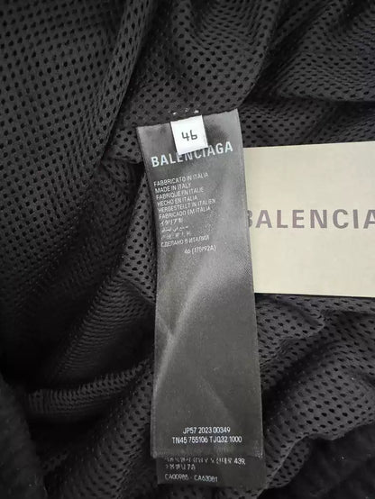Balenciaga 23 major logos of Liu Haoran same style fleece jacket