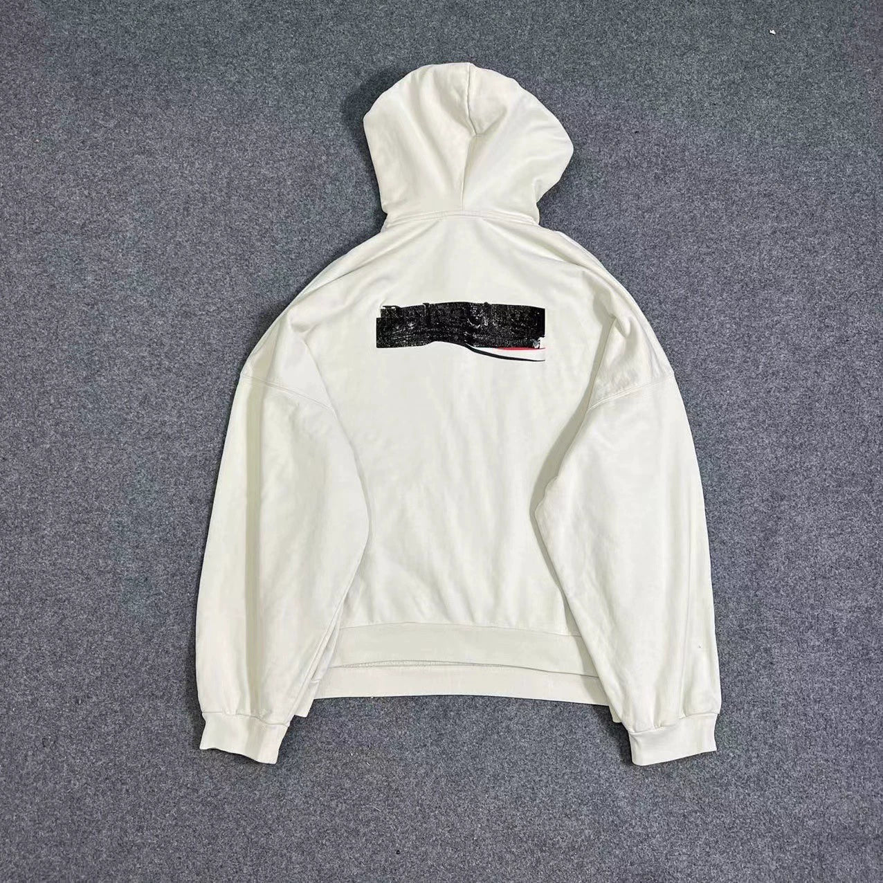 Balenciaga new adhesive tape wave hoodie