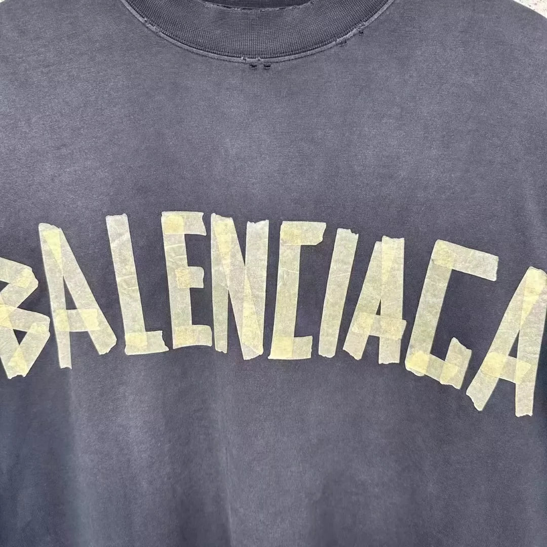 Balenciaga tape short sleeves