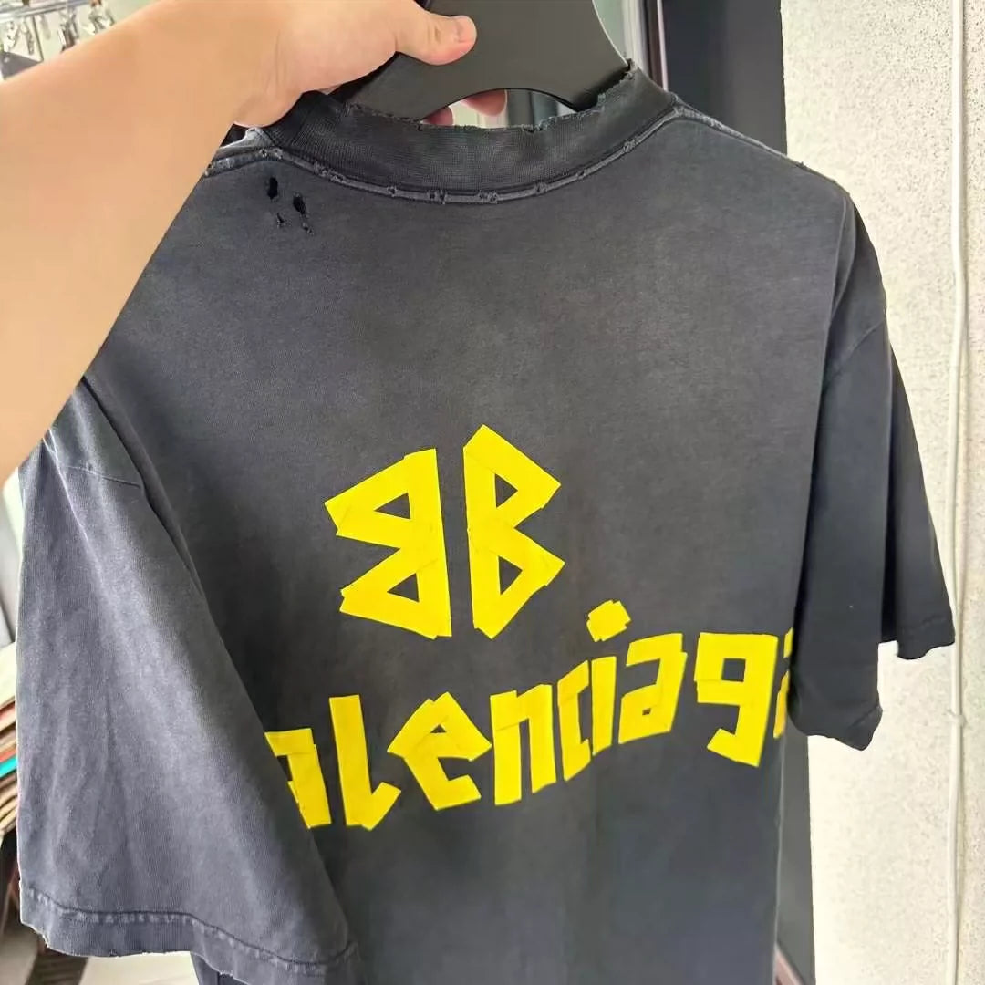 Balenciaga tape short sleeves