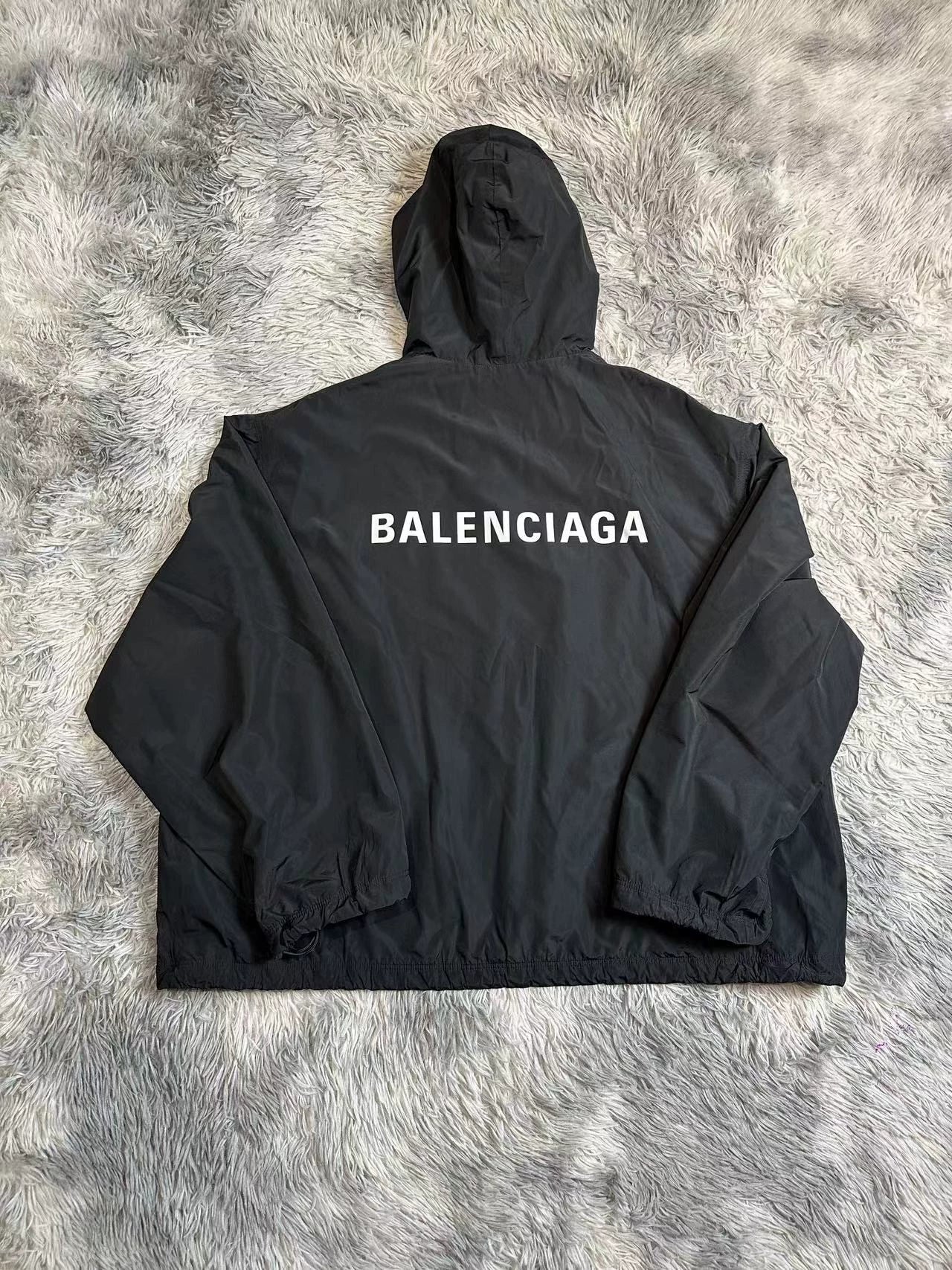 Balenciaga back logo jacket