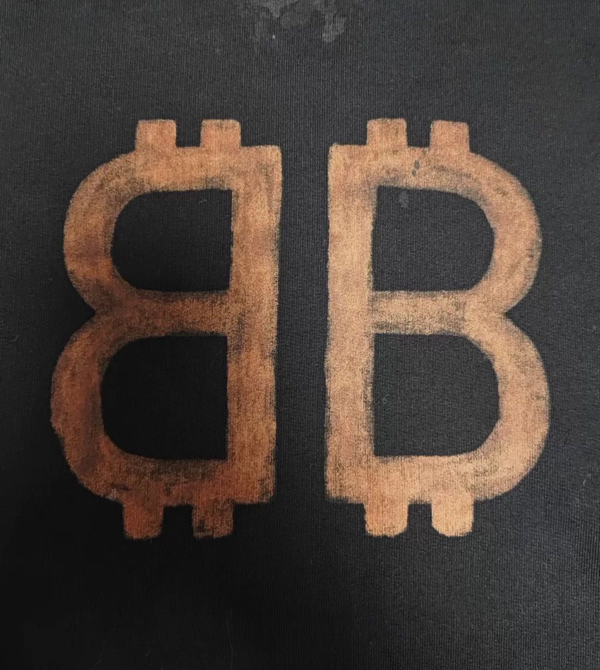 Balenciaga 23fw Bitcoin Destruction Hoodie - DMC