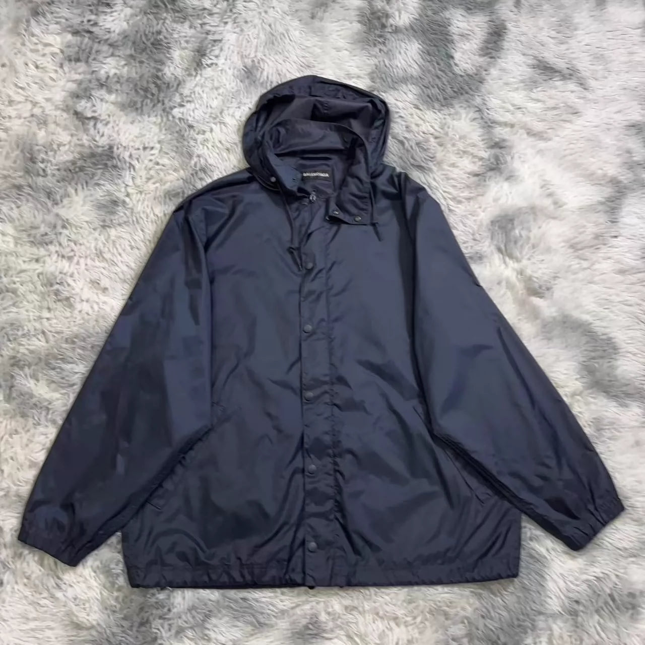 Balenciaga 7-language assault suit jacket