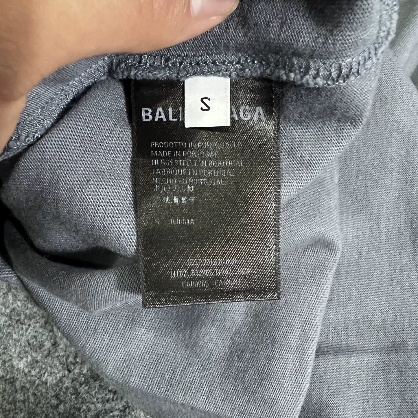 Balenciaga Band Short sleeved T-shirt