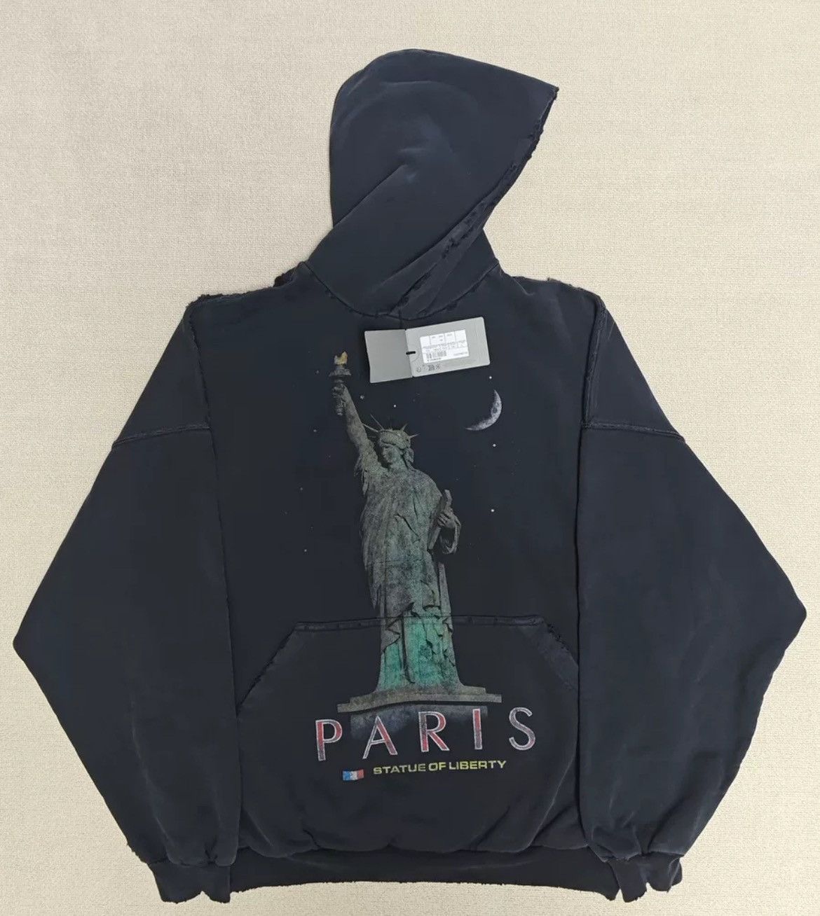 Balenciaga 24fw Statue hooded sweatshirt - DMC