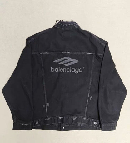 Balenciaga 22fw destroys denim jacket - DMC