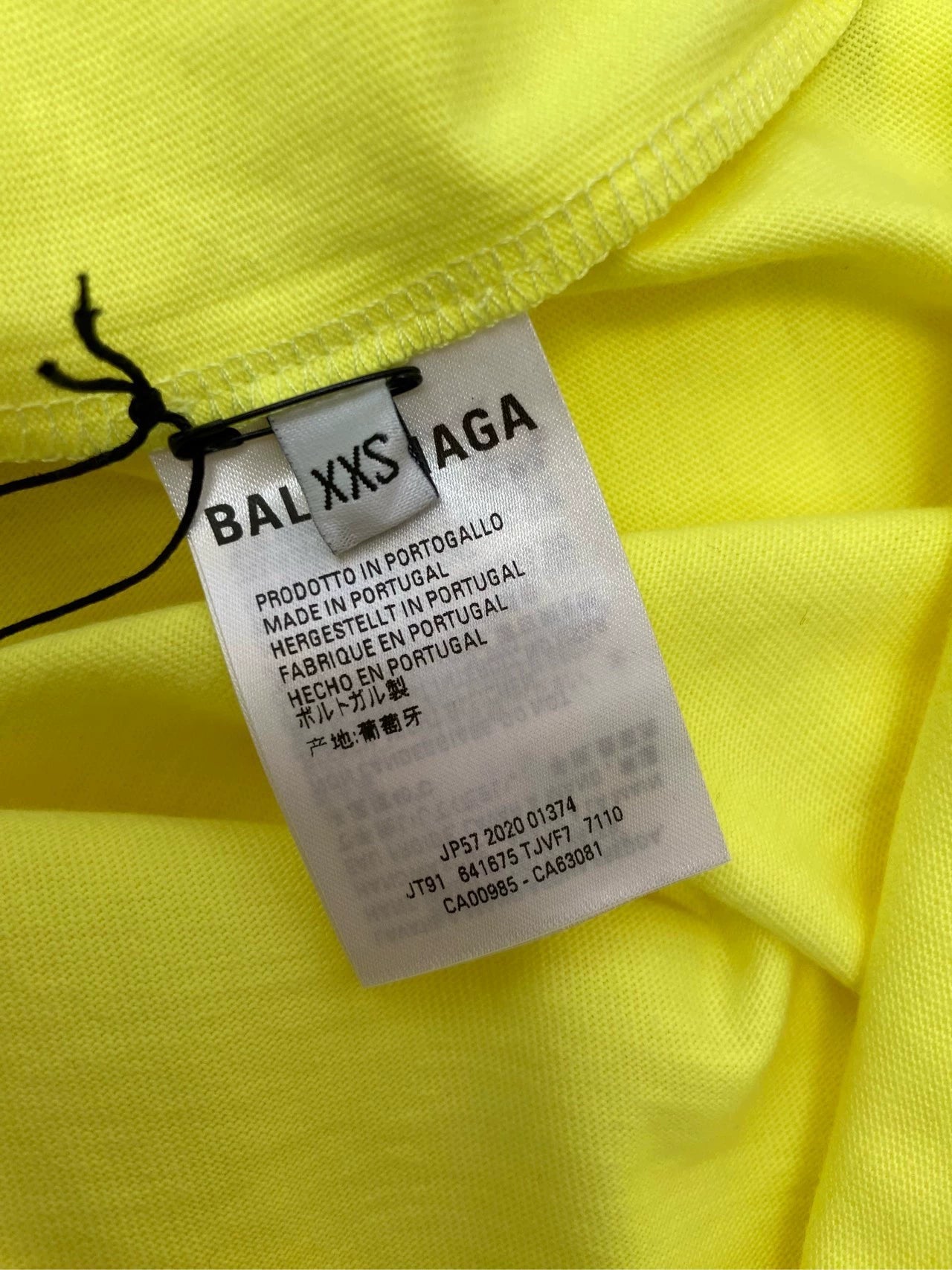 Balenciaga Cola Wave Pattern Political Green Short Sleeve