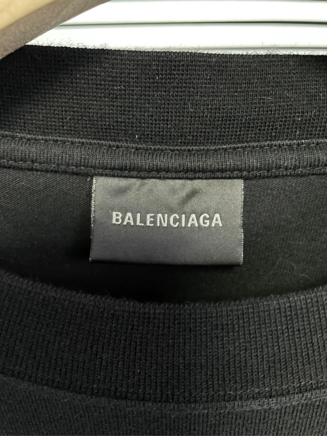 Balenciaga Grain Letter Short Sleeve