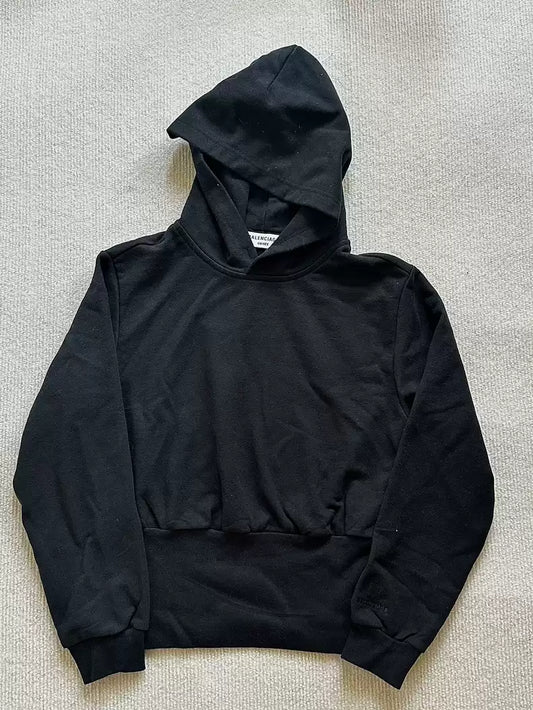 Balenciaga fashion show lazy hoodie