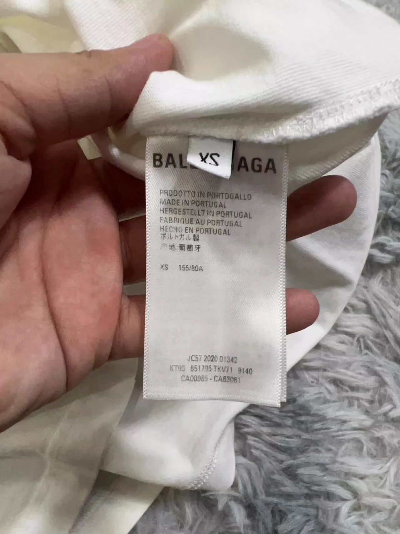 Balenciaga Embroidered Short Sleeves