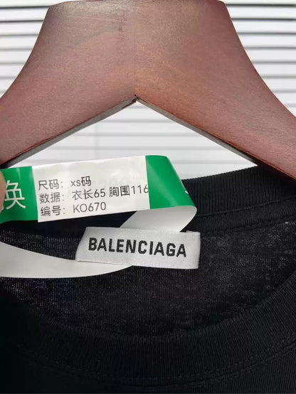 Balenciaga Lock Short Sleeve