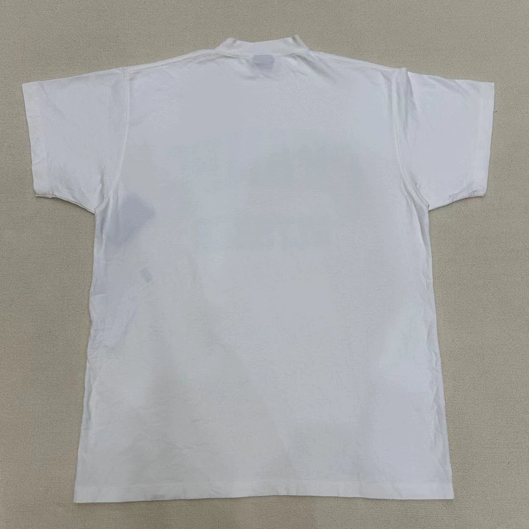 Balenciaga latest washed and worn short sleeves