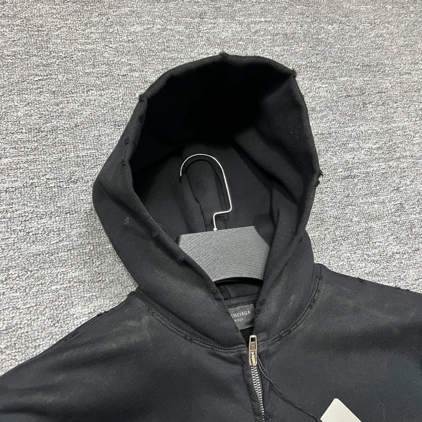 Balenciaga new Sanskrit vintage zipper hoodie jacket