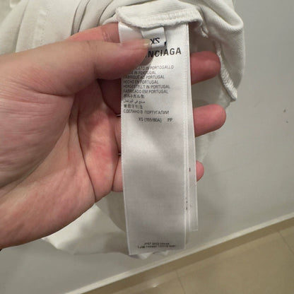 Balenciaga White Valentine's Day Limited Short Sleeves