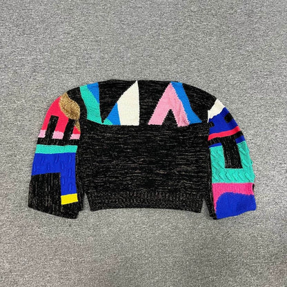 Colorful Chanel Sweater in Size 40