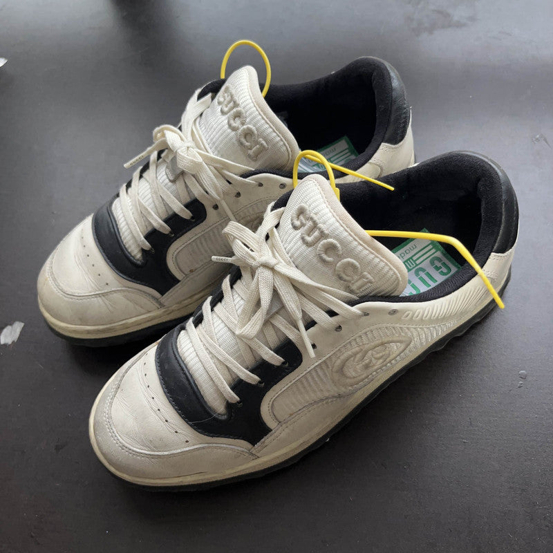 Gucci MAC80 Leather Low-Top Fashion Sneakers 0079