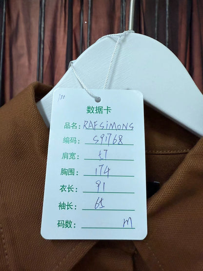 Oversized Raf Simons Shirt Jacket