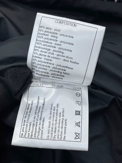 Chanel Black and White Puffer Jacket
